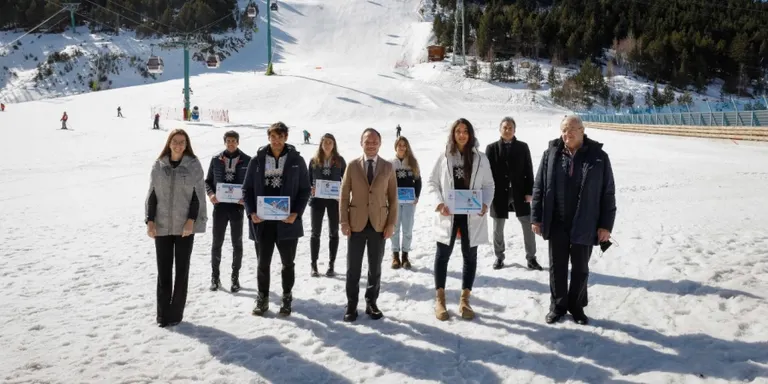 Andorra dóna la benvinguda als seus representants a Pequín 2022