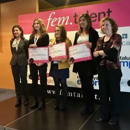 La pinedenca Txell Costa guanya els premis FemTalent 2017 en la categoria de "Talent emergent"