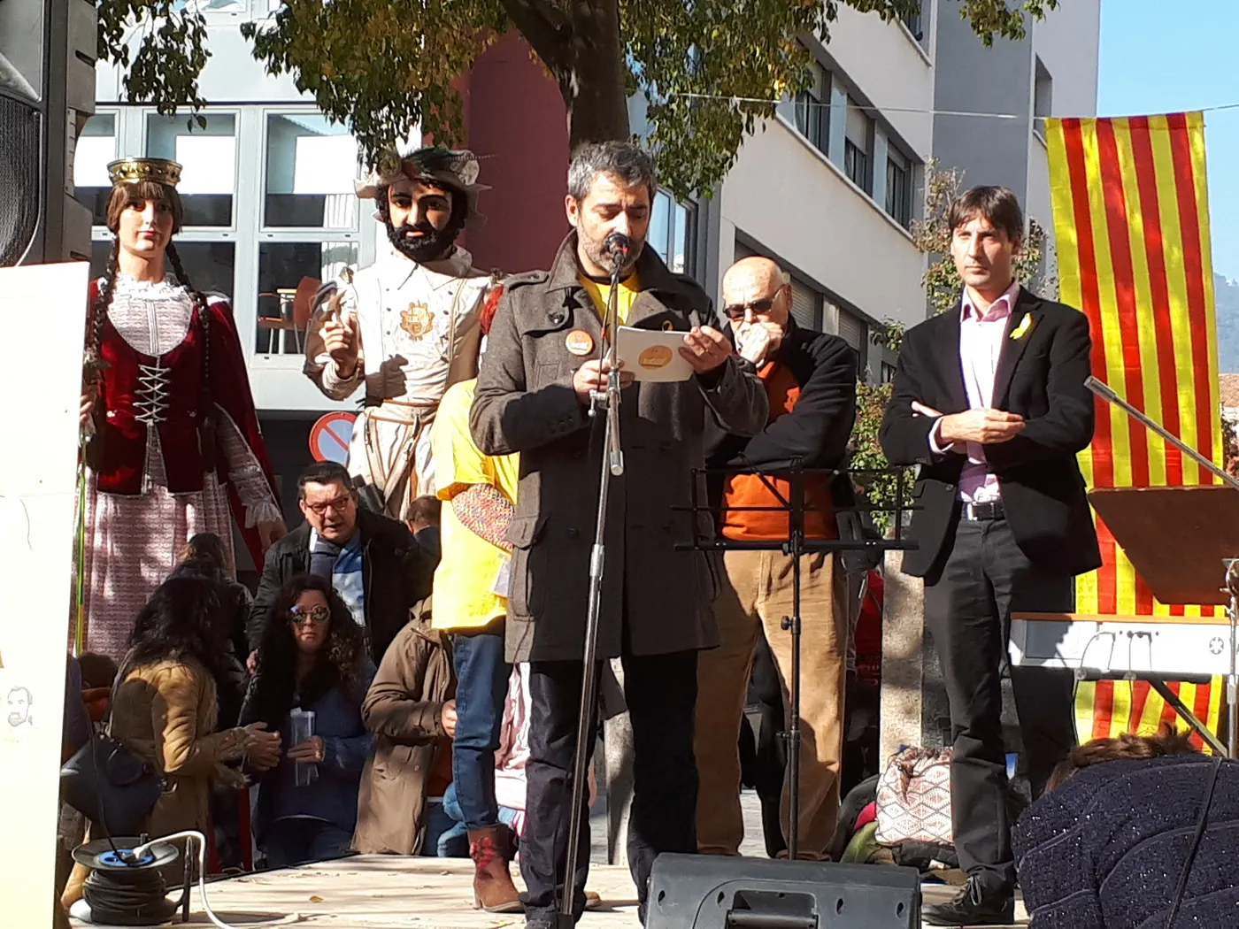 Pep Gaspar, del Grup de Suport a Raül Romeva: «Aquesta Diada ha de ser un moment d’impàs per recuperar forces i il·lusió»