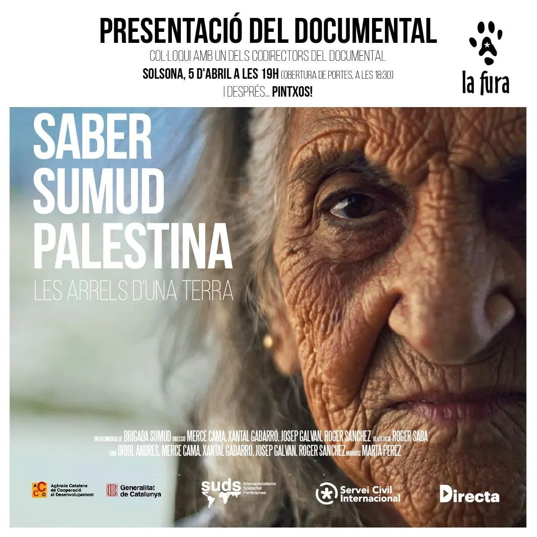 El Casal Popular La Fura presenta divendres un documental sobre la resistència del poble palestí davant la violència de l'Estat d'Israel