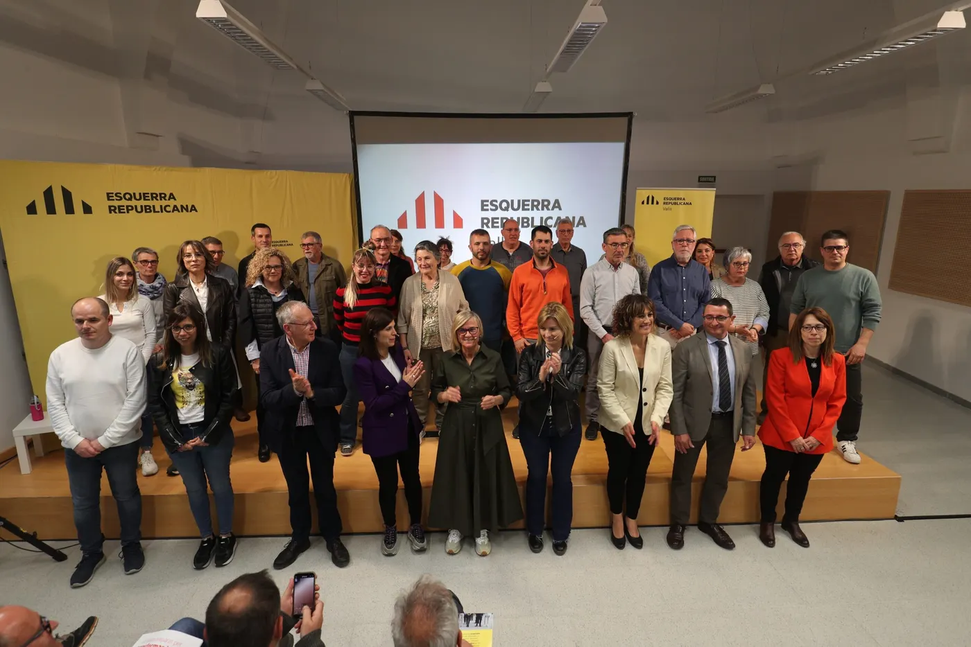 ERC presenta les 31 persones de la llista del 28-M