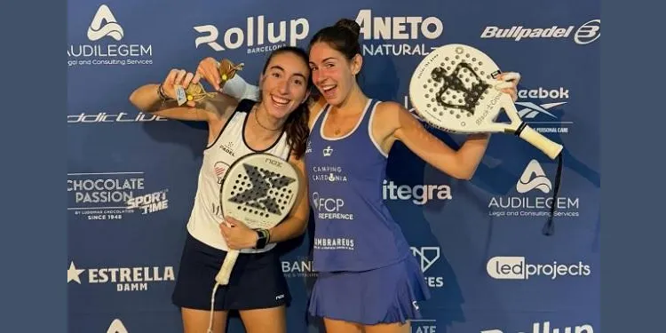 La palista Anna Ortiz es proclama vencedora a l’R Padel Indoor Club