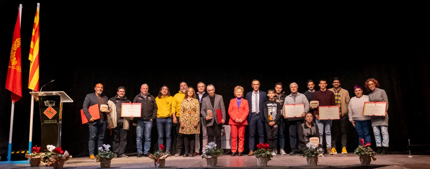 L'Ajuntament de Constantí fa entrega dels Premis i Distincions Honorífiques