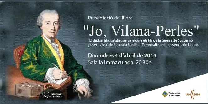 Presentació a la Seu del llibre 'Jo, Vilana-Perles', de Sebastià Sardiné