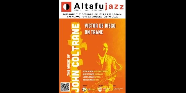 El saxofonista Víctor de Diego torna a Altafulla per oferir un concert aquest dissabte a La Violeta en el marc de l'Altafujazz