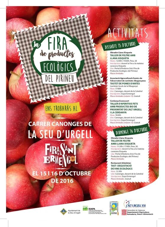 La Fira de Sant Ermengol aposta per la producció ecològica i de proximitat del Pirineu