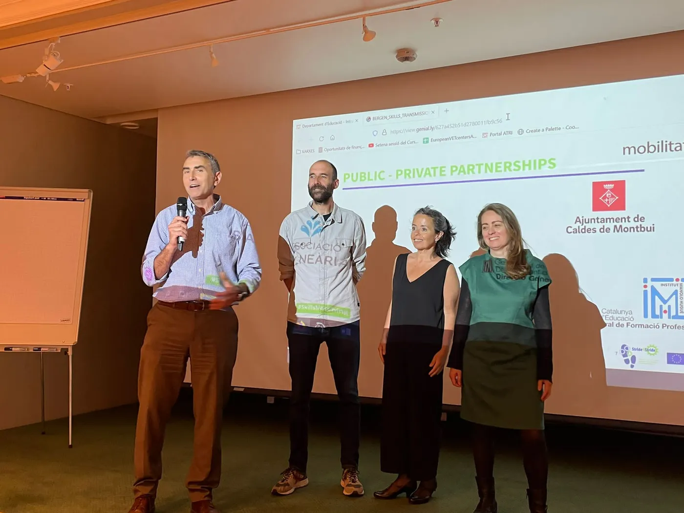 Caldes presenta el cicle formatiu de Termalisme i Benestar a la trobada de treball del projecte europeu Stride4Stride a Noruega