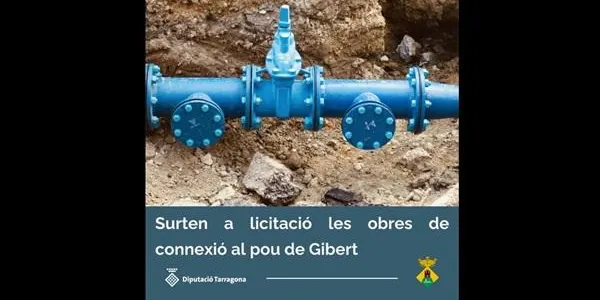 L’Ajuntament de la Pobla licita la connexió amb el pou Gibert per abastir el municipi