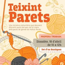 Aquest dissabte al matí, trobada de Teixint Parets al Sot d'en Barriques - episode art