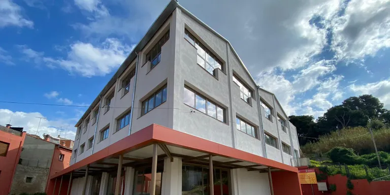 Avui la ràdio ha fet visita d'obres al Centre Cívic