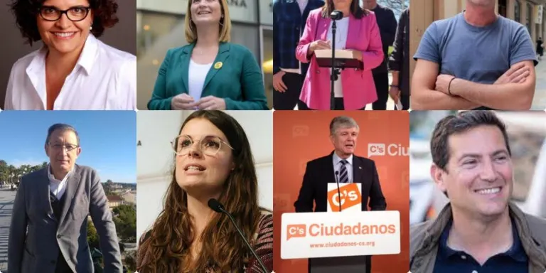 L’enganxada de cartells dona el tret de sortida a la campanya electoral del 12M