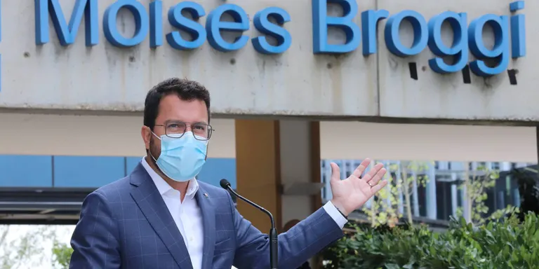 President Aragonès: "Cridem als joves a vacunar-se per afrontar l'inici del curs escolar amb les màximes garanties"