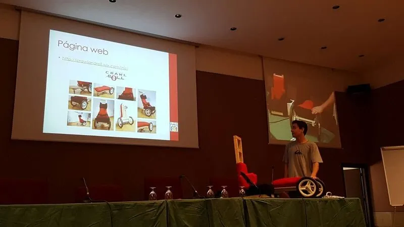 El treball “Crawl & Roll” de Pere Valls, guardonat amb un tercer premi al certamen Jóvenes Investigadores