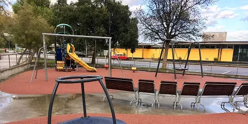 EL PARQUE INFANTIL DE RAMON IRIBARREN YA ESTÁ ABIERTO CON LOS JUEGOS INCLUSIVOS EN MARCHA