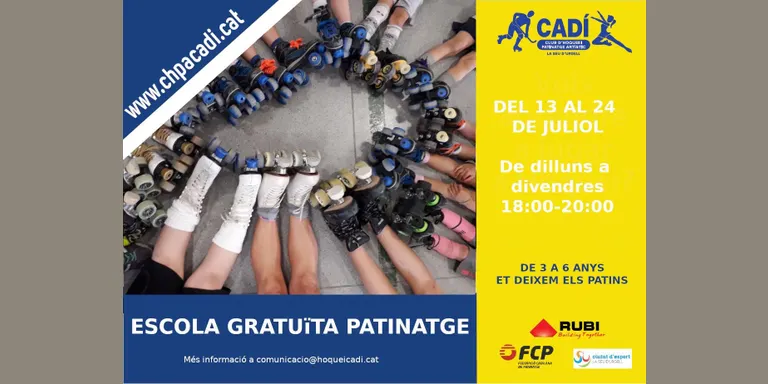 El CHPA Cadí organitza una escola gratuïta de patinatge
