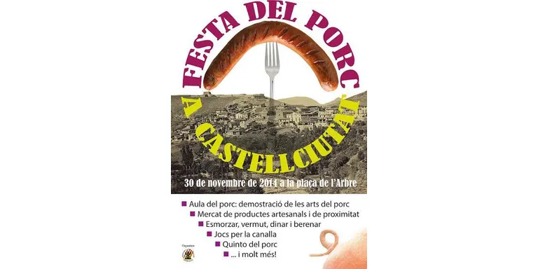 Castellciutat dóna continuïtat a la Festa del Porc