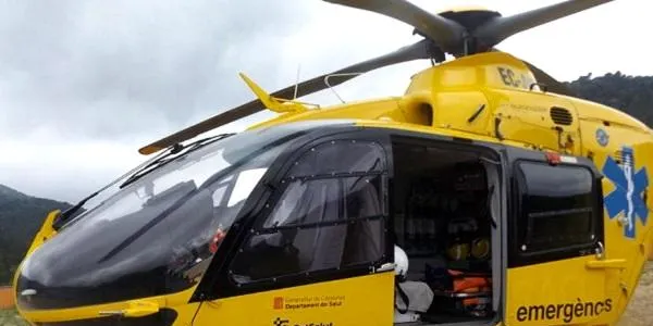 Un jove de 21 anys resulta ferit greu en un accident de trànsit a la Riera de Gaià