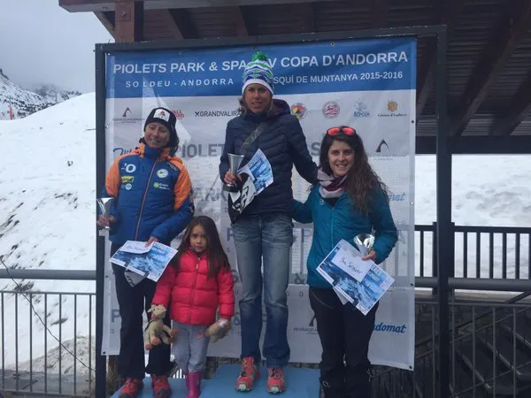 Laura Orgué, a l'Open 3 Fronteres de Grandvalira
