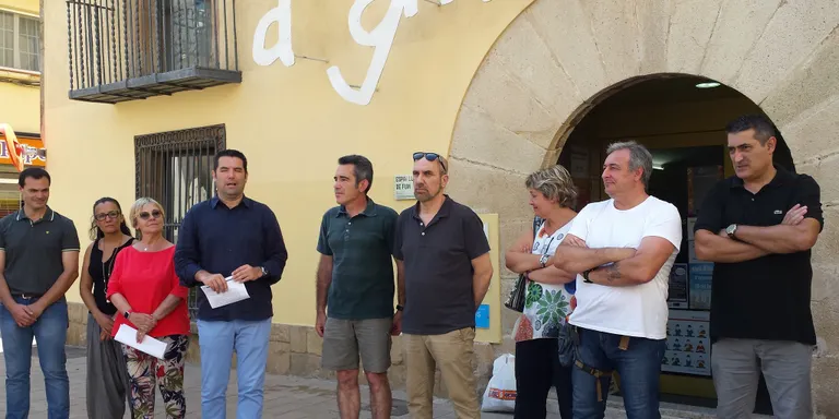 Minut de silenci amb motiu dels 20 anysde l'assassinat, a mans d'ETA, del regidor d'Ermua, Miguel Ángel Blanco