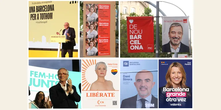 El PSC, BComú i ERC han destinat més de 400.000 euros a la campanya electoral per Barcelona