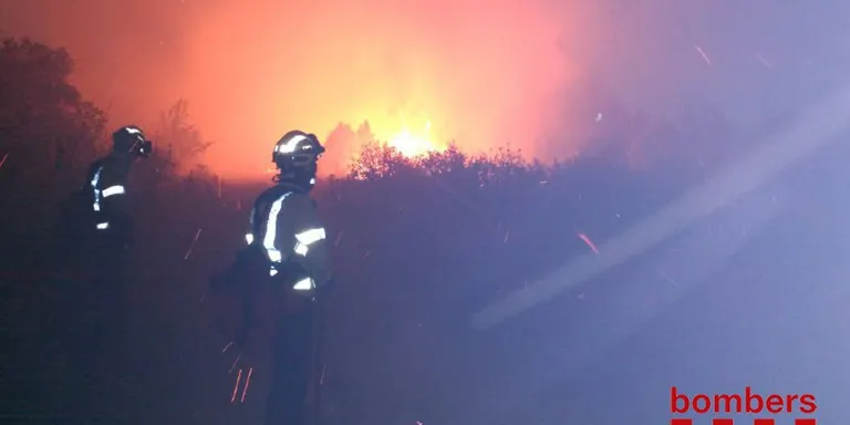 Controlat l'incendi de Vilamitjana, que ha cremat unes 15 hectàrees