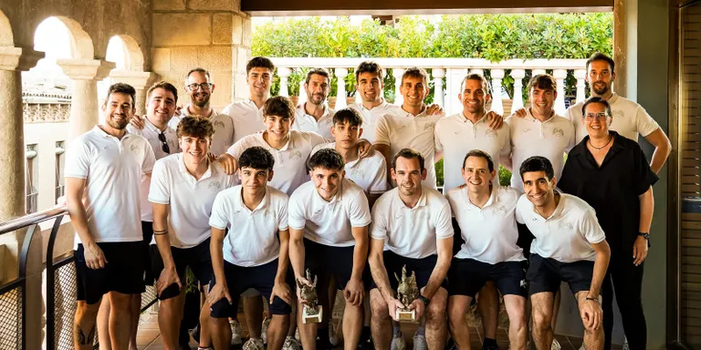 Rebuda institucional del primer equip masculí i el juvenil A masculí del Futbol Sala Solsona pels ascensos aconseguits