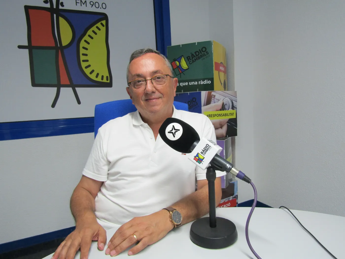 Josep Capella: “Ser el pregoner és un repte, perquè els cambrilencs som persones molt exigents”