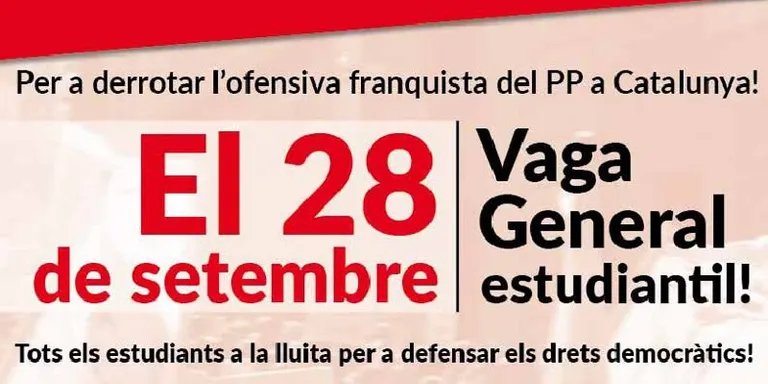 Bona part dels instituts de Rubí faran vaga dijous 28 de setembre