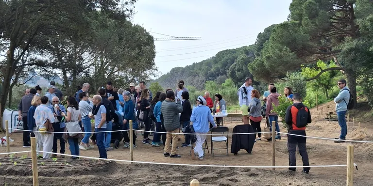 Els horts urbans del Bareu obren les portes per ser 'un refugi climàtic' i un espai de 'km0'