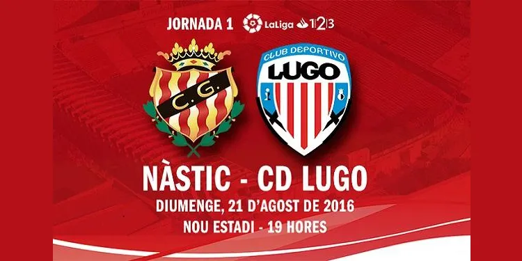 El Nàstic comença la lliga aquest diumenge contra el Lugo
